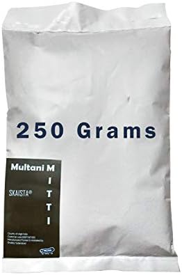 Skaista 250 Gms Multani Mitti Powder Pure Natural Organic Herbal Fullers Earth For Hair Skin Men Women Facial Wash Mask Bio Original Yellow