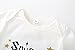MOLYHUA Toddler Girl's Boys Clothes, 3Pcs Infant Kids Snuggle This Mug Romper Shorts Headband Outfits Set (6-9Month, White)