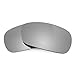 Revant Replacement Lenses Compatible With Oakley Crosshair 2.0, Polarized, Titanium MirrorShield