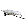 Goodsmann-Jon-Boat-Covers-Silvery-gray-water-resistant-weather-protection-trailerable-Silver-Poly-1000-different-size