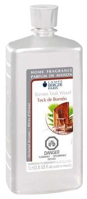 Lampe Berger Borneo Teak Wood Fragrance Refill for Home Fragrance Oil Diffuser - 33.8 Fluid Ounces - 1 Liter