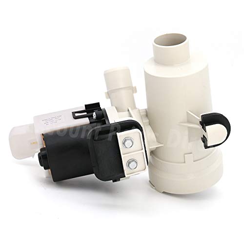 image for Discount Parts Direct W10130913 Washer Drain Pump Motor Assembly Repla
