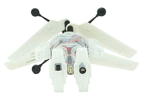 Panoware Robot Brigade Space Mini Drone Flying Helicopter Toy, Ghost
