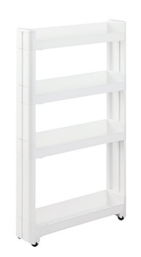 不動技研 スマートワゴン Fit W100 55-4段 約幅10.5×奥行55×高さ88.5cm F-2573商品画像