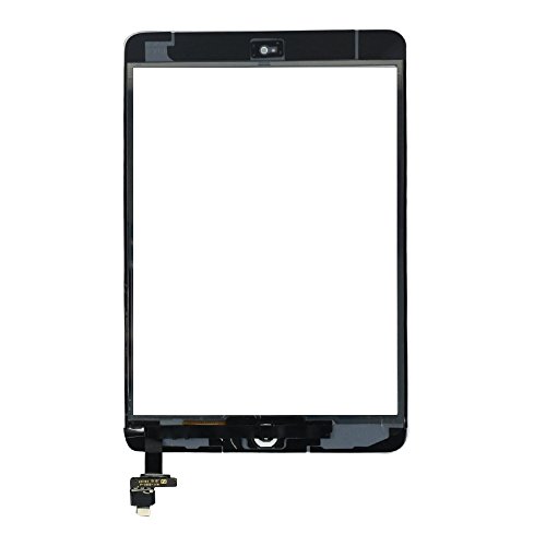 Black-Glass-Screen-Digitizer-Complete-Full-Assembly-for-iPad-mini-mini-2-with-IC-Chip-Home-Button-Adhesive