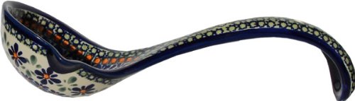Polish Pottery Soup Tureen with Ladle Zaklady Ceramiczne Boleslawiec 1004/1367-du60 Unikat Pattern, 13.4 Cups