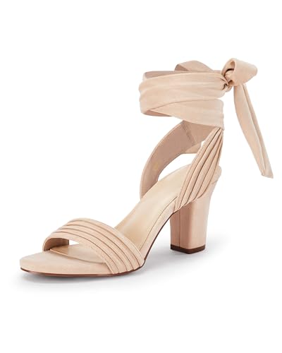 Chunky Heeled Sandals Bow Tie Pumps