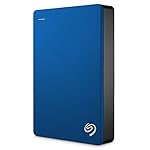 Seagate Backup Plus 4TB Portable External Hard Drive USB 3.0, Blue (STDR4000901)