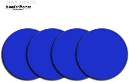 JasonCarlMorgan JCM Alloy Wheel Centre Cap Badges fits SKODA HONDA MG (CLR 57mm), Blue