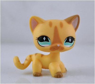 Great gifts store littlest pet shop LPS Pet Short Hair Cat Animal child girl boy figure loose cute lps by new brand