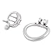 TERNENCE Stainless Steel Small Male Chastity Device Ergonomic Design Cock Cage S240 (1.57 inch / 40mm)