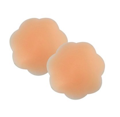 Nipple Covers, 5 Pairs Sexy Breast Pasties, 2 Pairs Silicone Nipple Cover with Gift Pouch