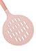 COOK with COLOR 5 Piece Nylon Cooking Utensil Set on a Ring with Rose Gold Copper Handles - Pink