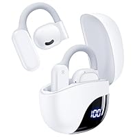 AI Translation Earbuds Real Time 164 Languages 80H Playtime Translator Ear Buds Audifonos Traductores Inglés Español Wireless Earphones Bluetooth Headphones for Travel Business Meeting Learning White