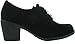 Bella Marie Casidy-18 Women's round toe lace up chunky heel suede oxfords