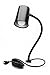 Danray Products LLC LMP-18D 18-Inch Snake-Arm Lamp with 6-Foot Cord, Gloss Black