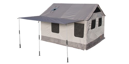Barebones Living Safari Tent Side Awning, Sand