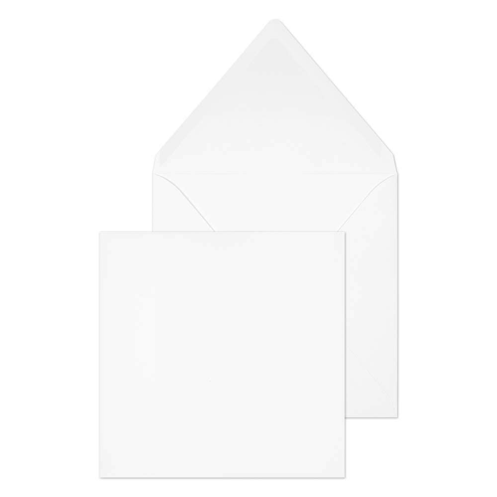 Blake Purely Everyday 165 x 165 mm 100 gsm Square Banker Invitation Gummed Envelopes (ENV2190) White - Pack of 500 โ image 1