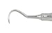 Dental Sickle Scaler Anterior Towner Jacquette U15/33 Picks Tool Tarter Scraper Plaque Remover Teeth Cleaning Oral Care Posterior Professional Quality