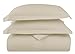 HC Collection Duvet Cover - Cream Queen Size Duvet Cover - 3 Piece Soft Breathable Microfiber Duvet Cover Set with Zipper Closure & 2 Pillow Shams