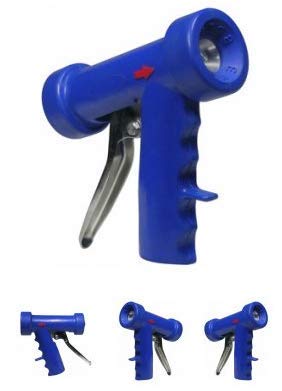 Washdown light weight spray gun