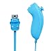 Wii U Remote Controller, Remote Controller and Nunchuk Controller with Silicon Case and Wrist Strap for Nintendo Wii and Wii U. (Blue)thumb 2