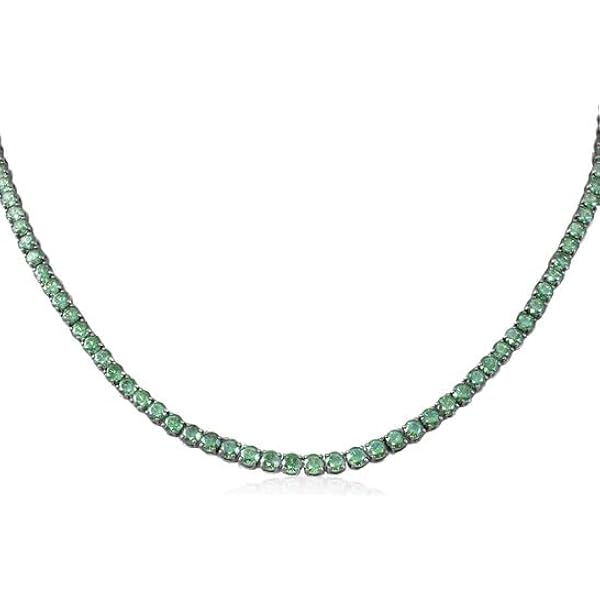 Amazon.com: SWAROVSKI Tennis Deluxe Necklace Cz White One Size