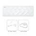 ANTOP AT-201B Flat-Panel Smartpass Amplified Indoor TV Antenna with High Gain and Built-in 4G LTE Filter 40/50 Mile Long Range Multi-Directional Reception 10' Coaxial Cable, HD/4K UHD Ready