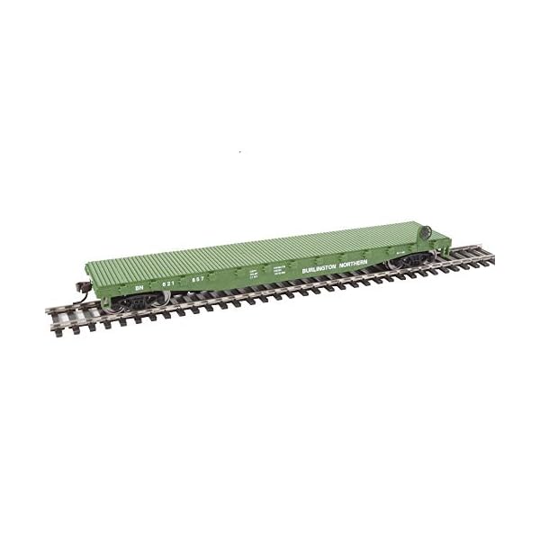 WALTHERS Spur H0 Flatcar Burlington Northern