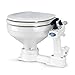 Jabsco Flojet Twist 'n' Lock Manual Toilet, White primary