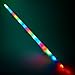 Flashing Panda White Translucent Rainbow LED Sword with Flashing Handle