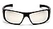 Pyramex Goliath Safety Eyewear, Black Frame, Indoor/Outdoor Mirror Lens