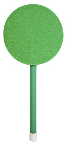 Pull Buoy 2123D Badminton Lollipop Paddle, 9" Head, 12" Handle, Assorted Colors, 1 each