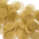100 Brass Tobacco Pipe Bowl Screens - 5/8