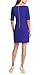 Berydress Women's Short Sleeve with Pockets Seamed Shift Dresses
