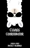 Chaos Coordinator 2020-2021 Pocket Planner: Nifty Business Llama 2 Year Monthly Calendar & Schedule by Personal Planners 2020