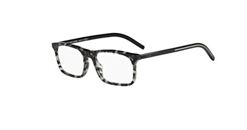 Authentic Christian Dior Homme Black Tie 235 0I7J Grey Havana Black Eyeglasses