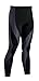 CW-X Men's Performx Tights, Black/Grey/Blue, Medium