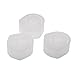 Jili Online 3 Pieces Assorted Size DIY Ring Silicone Mold Jewelry Rings Resin Casting Mould Handmade Craft Irregular Shaped