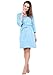 Godsen Women's Comfort Cotton Bathrobe Short Robes Sleepwear