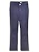 Lee Uniforms Juniors Curvey Straight Leg Pant, Navy, 7