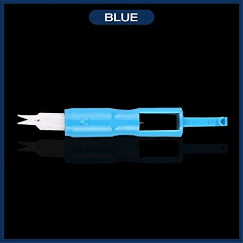 3 Pcs Household Sewing Machine Automatic Threader,Efficient Sewing Machine Threader, Quick Sewing Threader Loopers Household Sewing Machine Auto Threader Needle Changer, Holds Needles Firmly (Blue)