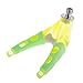 CUTICATE Fishing Rod Butt Rest Grip Rod Pod Holder Head Y-Shape, Built-in Lights, Attract All Kinds of Fish - Yellow