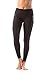 90 Degree By Reflex Women’s High Fashion Criss Cross Workout Leggings with Sheer Mesh Panels