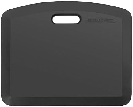 MaxMat Companion Anti-Fatigue for Kitchen Gardening Desking Sitting Mat, 22X18X4/5inch, Black
