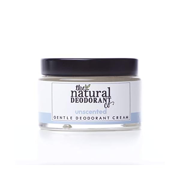 The Natural Deodorant Co, Gentle Deodorant Cream Coconut & Shea 55g, Aluminium Free, Plastic Free, Sensitive Skin