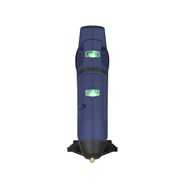 GÃ¼de 58499 Akku Heissklebepistole 7140-3.7 (3,7 V Li-Ion Akku, 10 Klebestifte 140 mm, 1,5 min Aufheizzeit, Temperaturanzeige, StandfuÃ, inkl. Akku & LadegerÃ¤t) – Bild 4