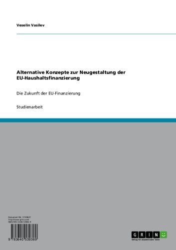 Amazon Com Alternative Konzepte Zur Neugestaltung Der Eu