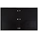 JAM PAPER Heavy Duty Plastic 3 Hole Punch Pocket Folders - Extra Tough School Folders - Black - 6/Pack