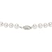 Sterling Silver and White Freshwater Cultured AA Quality Pearl Necklace (6-7mm), 18